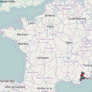 Flayosc Karte Frankreich