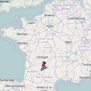 Fumel Karte Frankreich