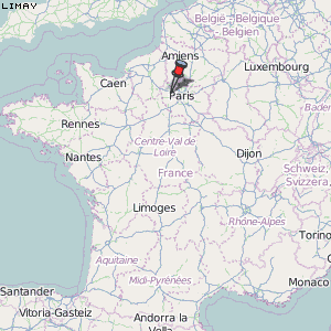 Limay Karte Frankreich