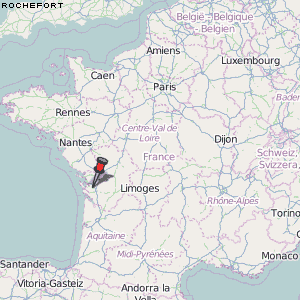 Rochefort Karte Frankreich