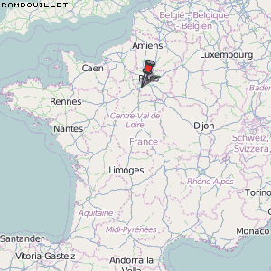 Rambouillet Karte Frankreich