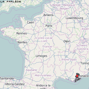 La Farlède Karte Frankreich