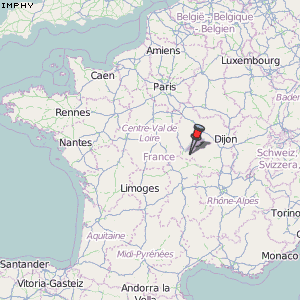 Imphy Karte Frankreich