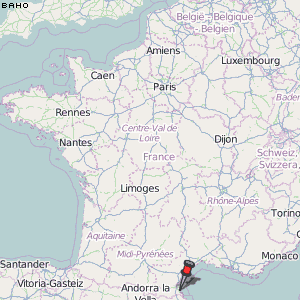 Baho Karte Frankreich