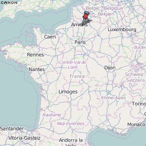 Camon Karte Frankreich