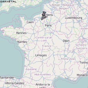 Darnétal Karte Frankreich