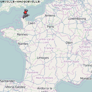 Urville-Nacqueville Karte Frankreich