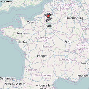 Gisors Karte Frankreich