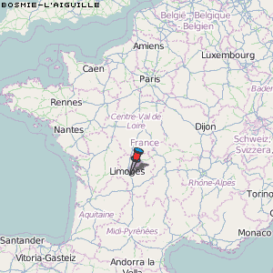 Bosmie-l'Aiguille Karte Frankreich