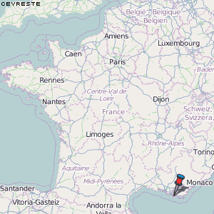 Ceyreste Karte Frankreich