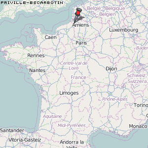Friville-Escarbotin Karte Frankreich