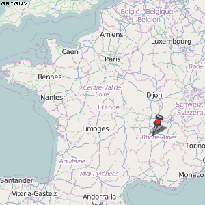 Grigny Karte Frankreich