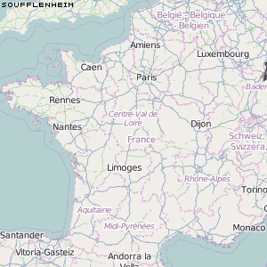 Soufflenheim Karte Frankreich