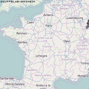 Souffelweyersheim Karte Frankreich