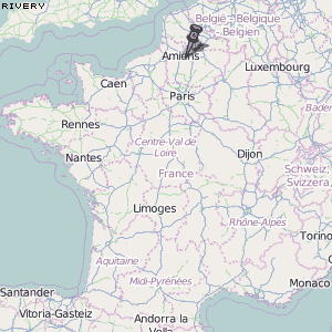 Rivery Karte Frankreich
