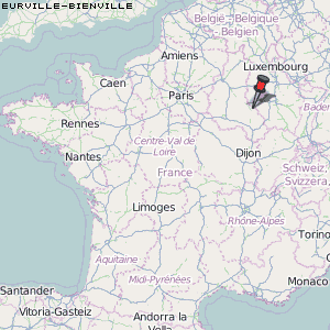 Eurville-Bienville Karte Frankreich