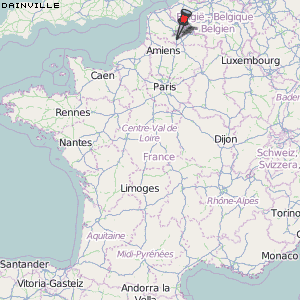 Dainville Karte Frankreich