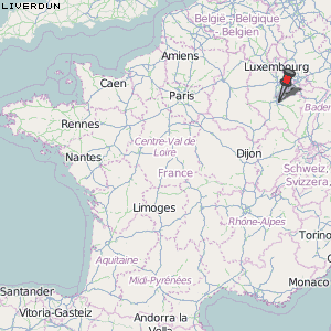 Liverdun Karte Frankreich
