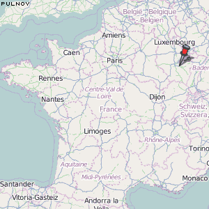 Pulnoy Karte Frankreich