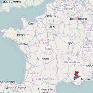 Villelaure Karte Frankreich