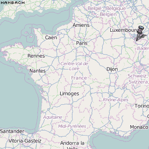 Hambach Karte Frankreich