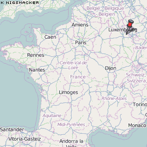 Kœnigsmacker Karte Frankreich