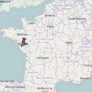 Bouin Karte Frankreich