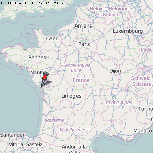 Longeville-sur-Mer Karte Frankreich