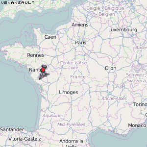 Venansault Karte Frankreich