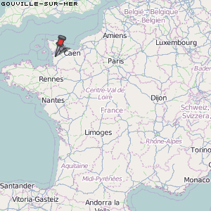 Gouville-sur-Mer Karte Frankreich