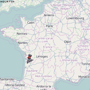 Hourtin Karte Frankreich