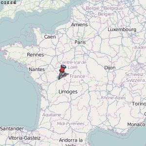 Cissé Karte Frankreich