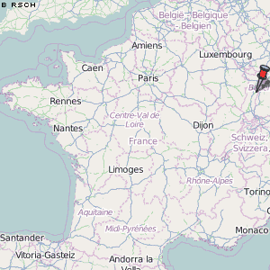 Bœrsch Karte Frankreich