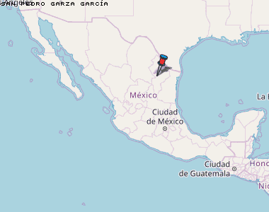 San Pedro Garza García Karte Mexiko