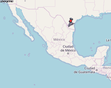 Zapata Karte Mexiko