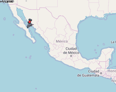 Mulegé Karte Mexiko