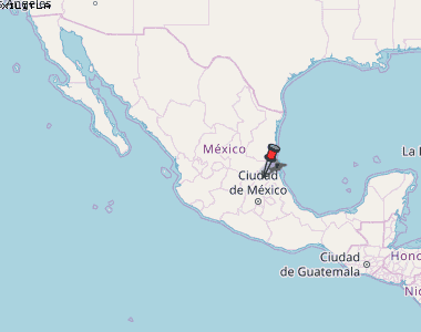 Xilitla Karte Mexiko