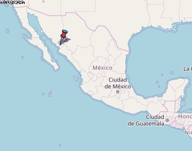 Navojoa Karte Mexiko