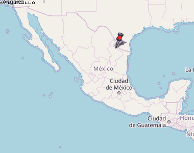 Vallecillo Karte Mexiko