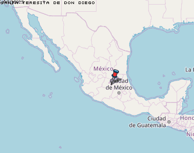 Santa Teresita de Don Diego Karte Mexiko