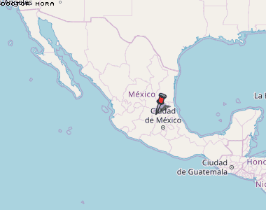 Doctor Mora Karte Mexiko