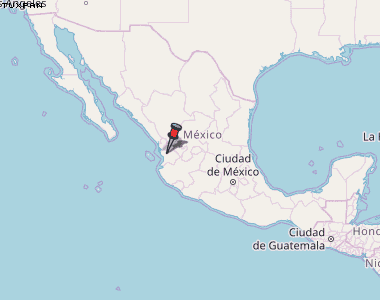 Tuxpan Karte Mexiko