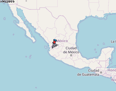 Xalisco Karte Mexiko