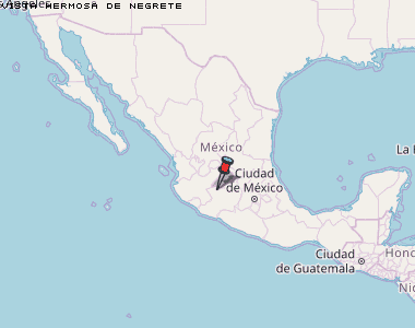 Vista Hermosa de Negrete Karte Mexiko