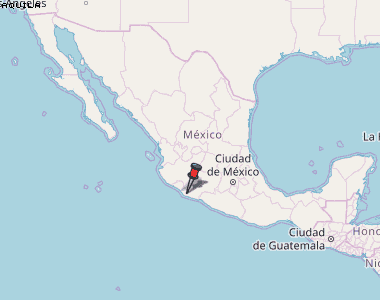 Aquila Karte Mexiko