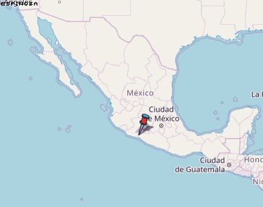 Espinosa Karte Mexiko
