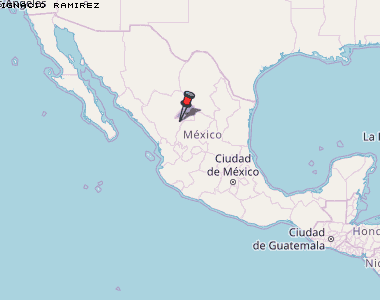 Ignacio Ramirez Karte Mexiko