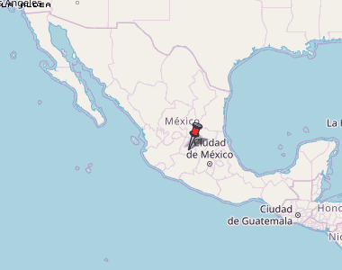 La Aldea Karte Mexiko