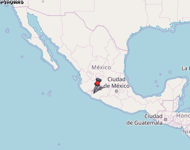 Pihuamo Karte Mexiko