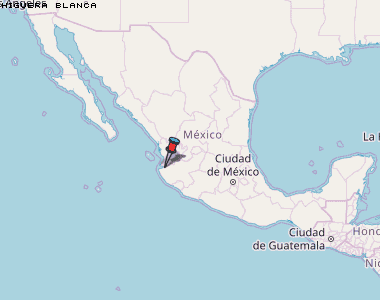Higuera Blanca Karte Mexiko